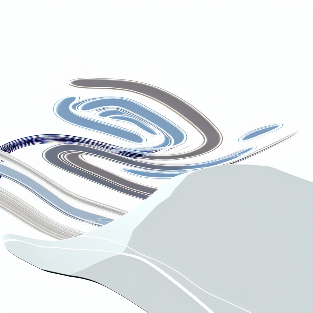 Visual representation of reduced friction